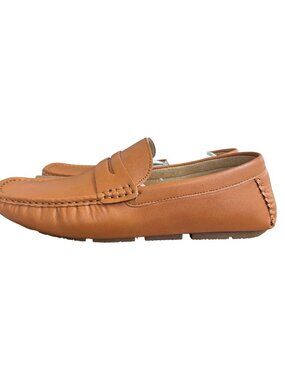 Jonsen‎ Men's Tan Leather Loafers Size 11.5 NWB